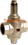 Trykreguleringsventil 1" lige Type Eurobrass 143 Max. 25 Bar regulering 1 - 5,5 bar